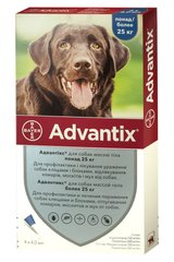 Адвантікс - засіб від бліх та кліщів для собак понад 25 кг (1 піпетка)
