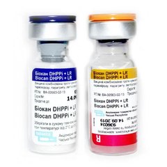 Біокан DHPPI+LR вакцина для собак, Bioveta(від 10 доз)
