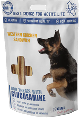 Функціональні смаколики для собак – Western Chicken Sandwich для суглобів, 85 гр.