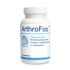 Dolfos (Долфос) ArthroFos - АртроФос, комплекс з глюкозаміном і хондроїтином для собак, 90 табл