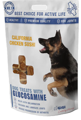 Функціональні смаколики для собак – California Chicken Sushi для суглобів, 85 гр.