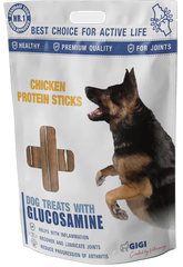 Функціональні смаколики для собак – Chicken Protein Sticks для суглобів, 85 гр.