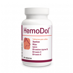 Dolfos (Долфос) HemoDol - ГемоДол для системи кровотворення собак 90 табл