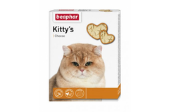 Kitty's + Cheese вітамінізовані ласощі з сиром для котів 75 таб