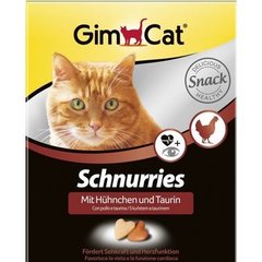 GimCat Schnurries ласощі з куркою і таурином 420g