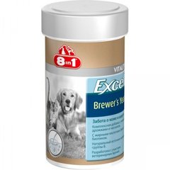 8 in 1 Brewers Yeast — Бреверс) - вітаміни для собак і котів для шерсті 1430 таб