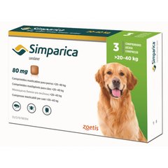 Cімпаріка для Собак Вагою 20-40 кг упаковка